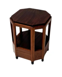 Art Deco Amsterdamse School Side Table, 1920s
